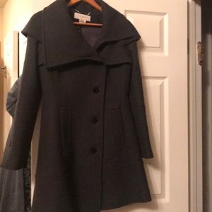 Karen Millen dark grey coat
